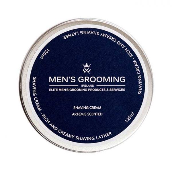 Men's Grooming Ireland traditional shaving cream